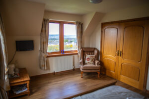 Upstairs Bedroom 1 new with view